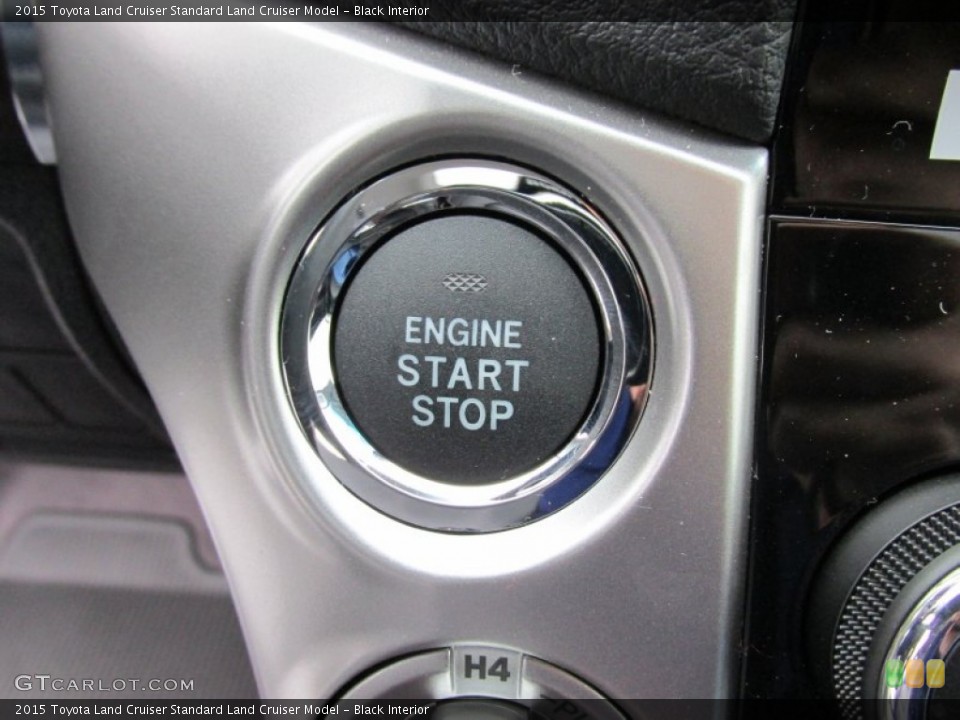 Black Interior Controls for the 2015 Toyota Land Cruiser  #100766650