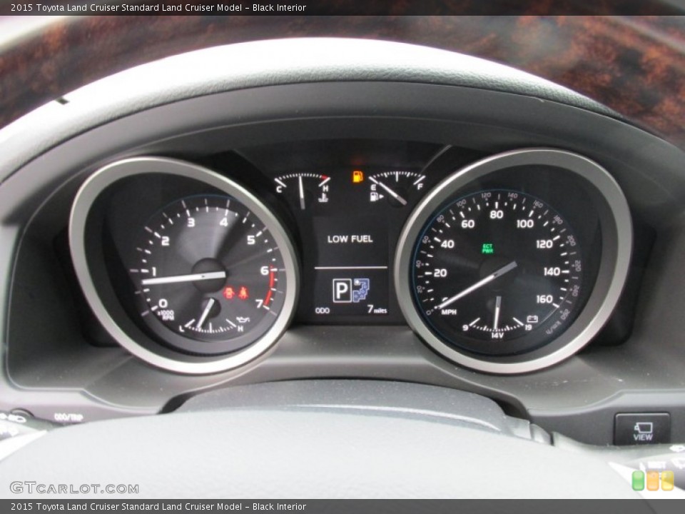 Black Interior Gauges for the 2015 Toyota Land Cruiser  #100766884