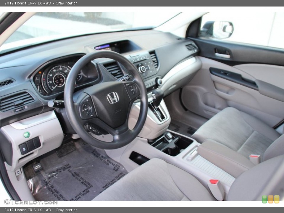 Gray Interior Photo for the 2012 Honda CR-V LX 4WD #100767151
