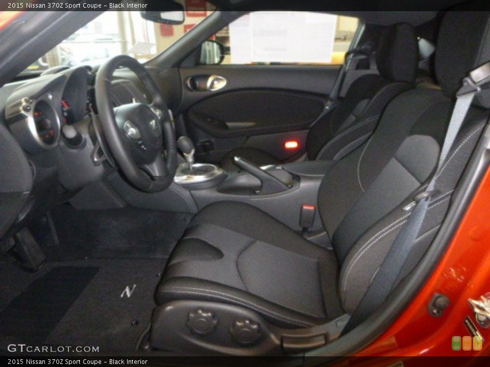 Black Interior Photo for the 2015 Nissan 370Z Sport Coupe #100768051
