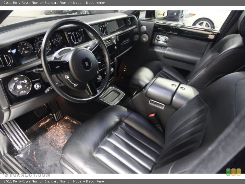 Black 2011 Rolls-Royce Phantom Interiors