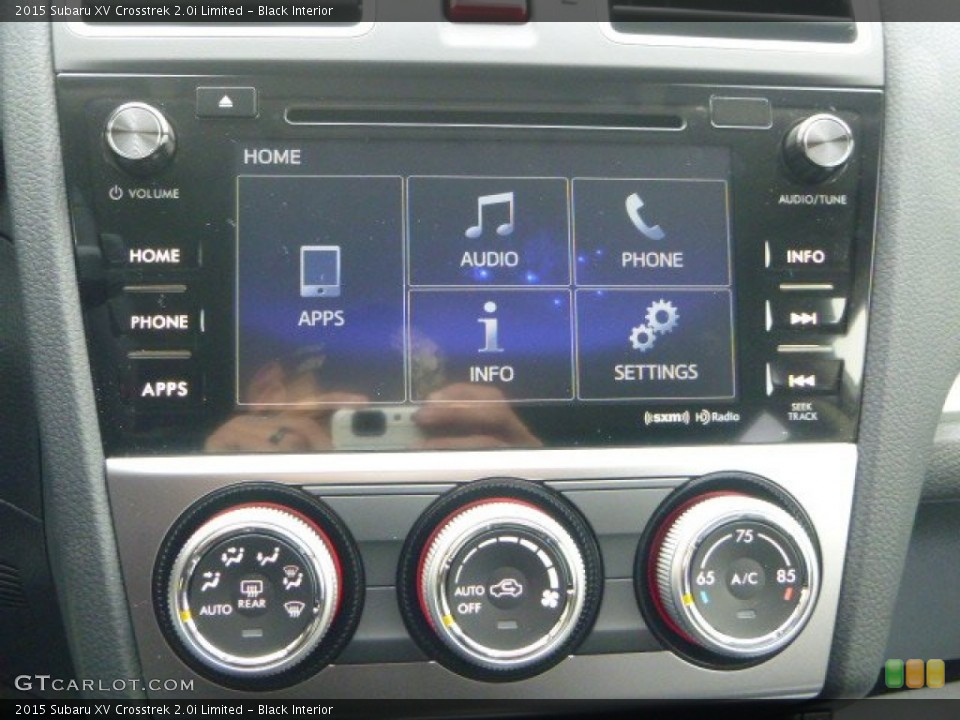 Black Interior Controls for the 2015 Subaru XV Crosstrek 2.0i Limited #100773751