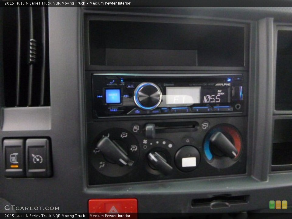 Medium Pewter Interior Controls for the 2015 Isuzu N Series Truck NQR Moving Truck #100785844