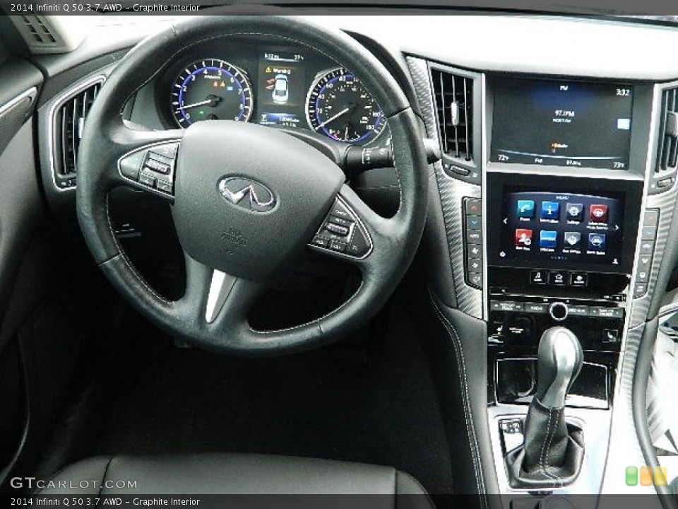 Graphite Interior Dashboard for the 2014 Infiniti Q 50 3.7 AWD #100809296