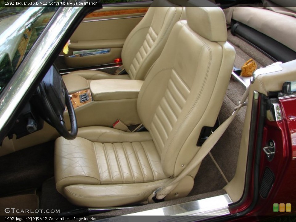 Beige 1992 Jaguar XJ Interiors