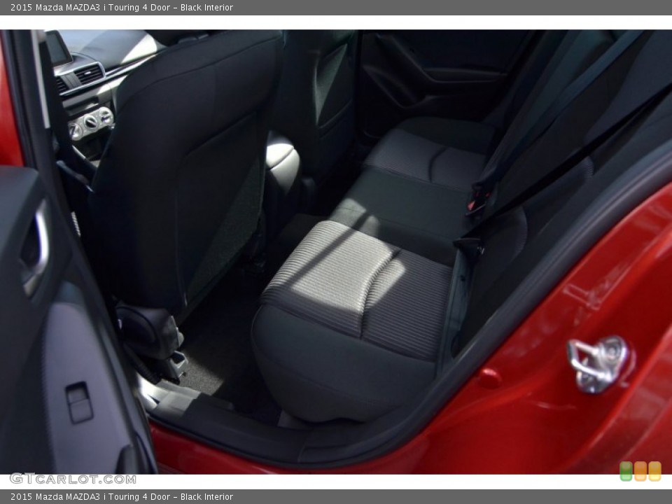 Black Interior Rear Seat for the 2015 Mazda MAZDA3 i Touring 4 Door #100816984