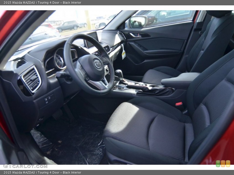 Black Interior Prime Interior for the 2015 Mazda MAZDA3 i Touring 4 Door #100816997