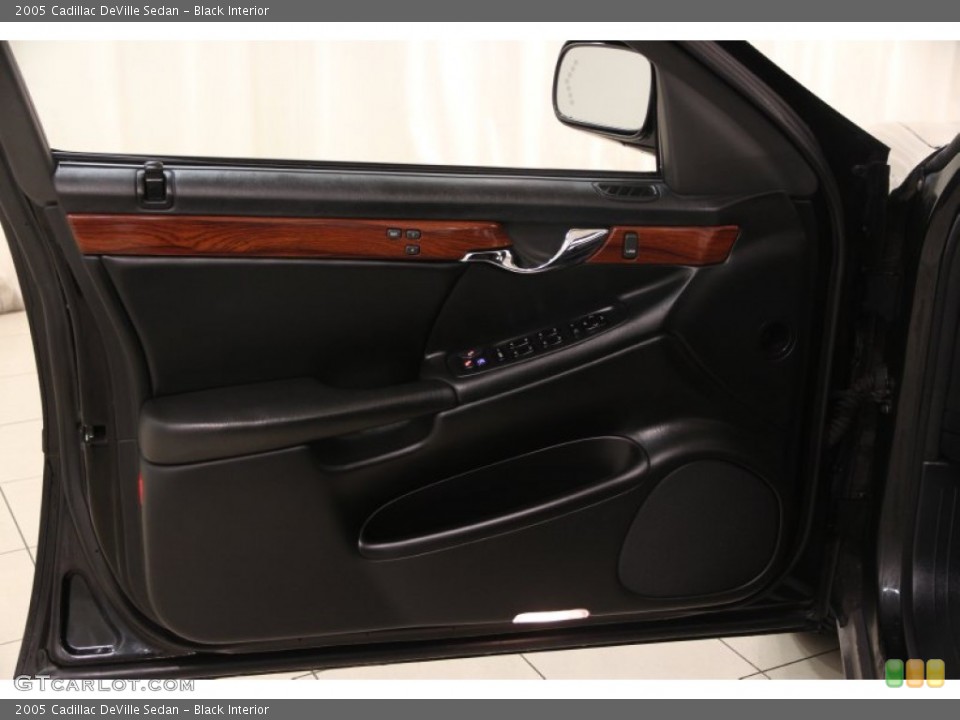 Black Interior Door Panel for the 2005 Cadillac DeVille Sedan #100820611
