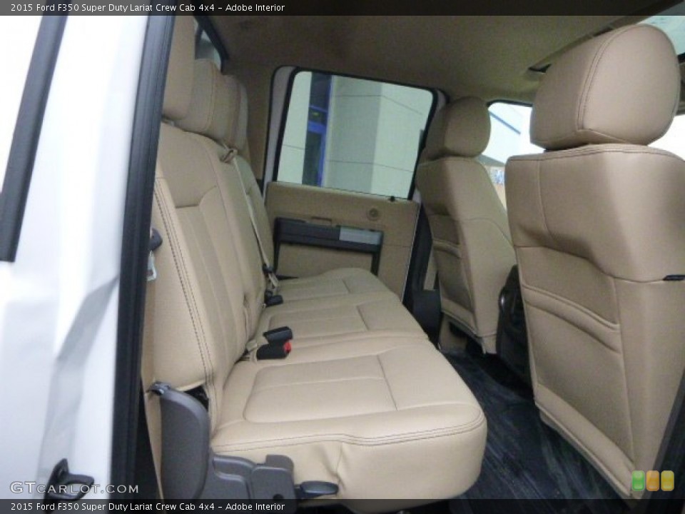 Adobe Interior Rear Seat for the 2015 Ford F350 Super Duty Lariat Crew Cab 4x4 #100826272