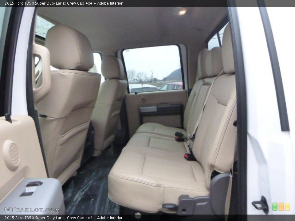 Adobe Interior Rear Seat for the 2015 Ford F350 Super Duty Lariat Crew Cab 4x4 #100826287