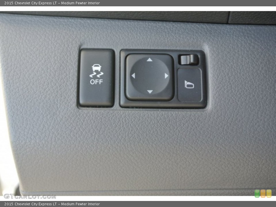 Medium Pewter Interior Controls for the 2015 Chevrolet City Express LT #100830478