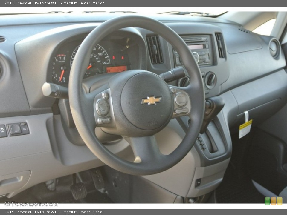 Medium Pewter Interior Dashboard for the 2015 Chevrolet City Express LT #100830775