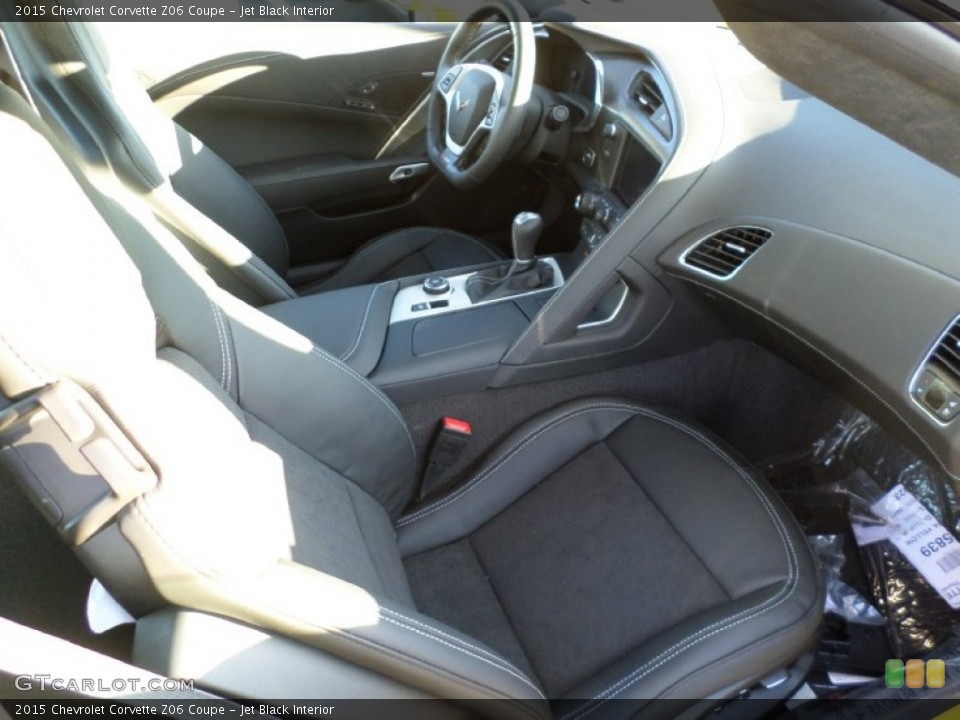 Jet Black Interior Photo for the 2015 Chevrolet Corvette Z06 Coupe #100837503