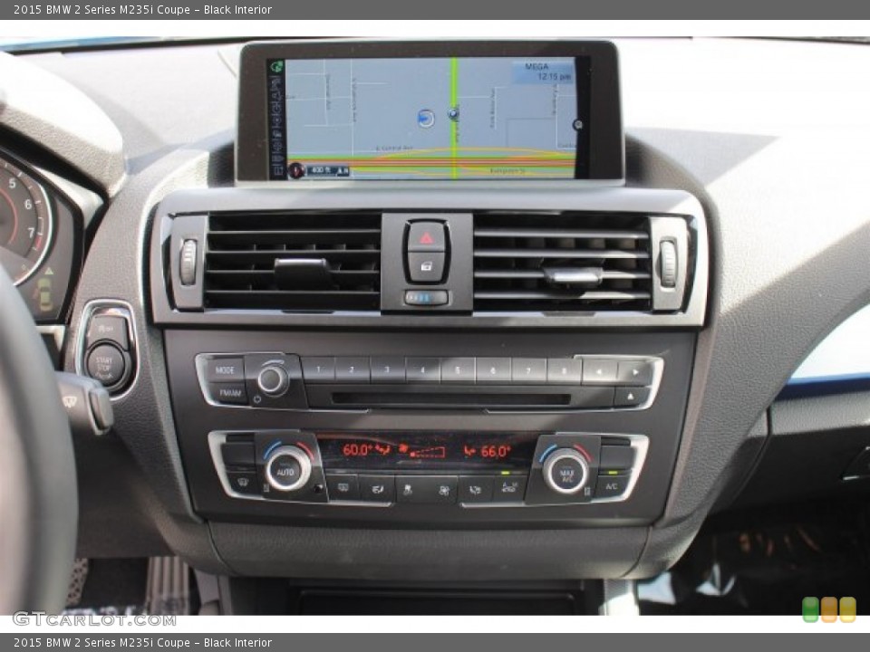Black Interior Controls for the 2015 BMW 2 Series M235i Coupe #100840540