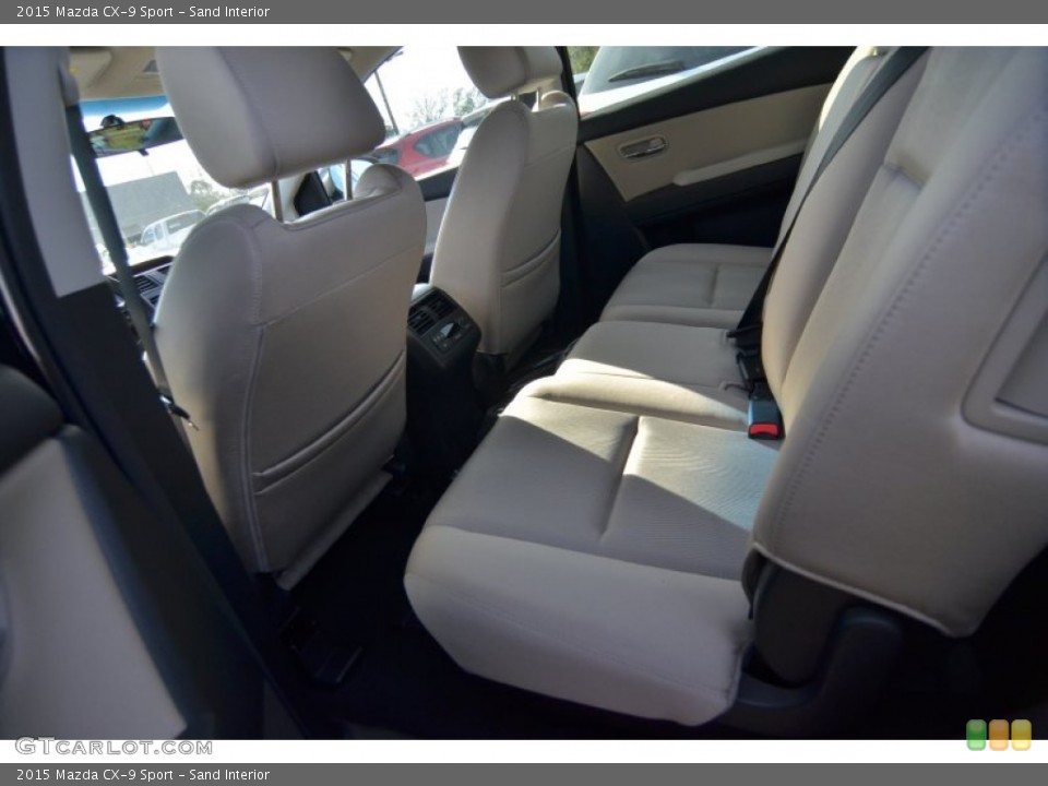 Sand Interior Rear Seat for the 2015 Mazda CX-9 Sport #100847096