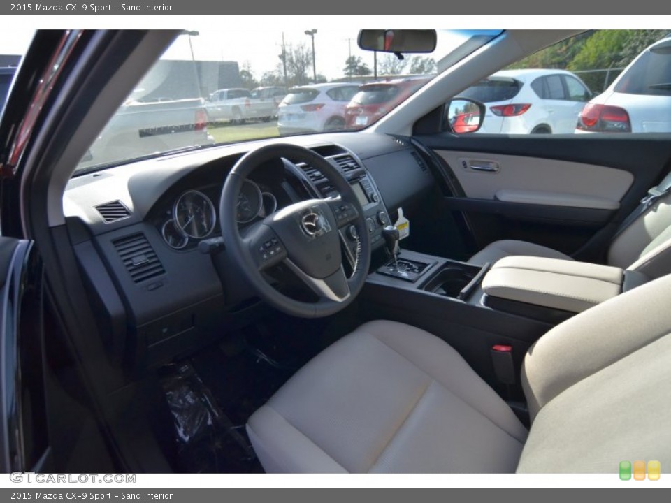 Sand Interior Prime Interior for the 2015 Mazda CX-9 Sport #100847145