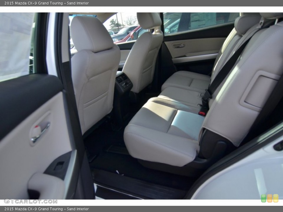 Sand Interior Rear Seat for the 2015 Mazda CX-9 Grand Touring #100847968
