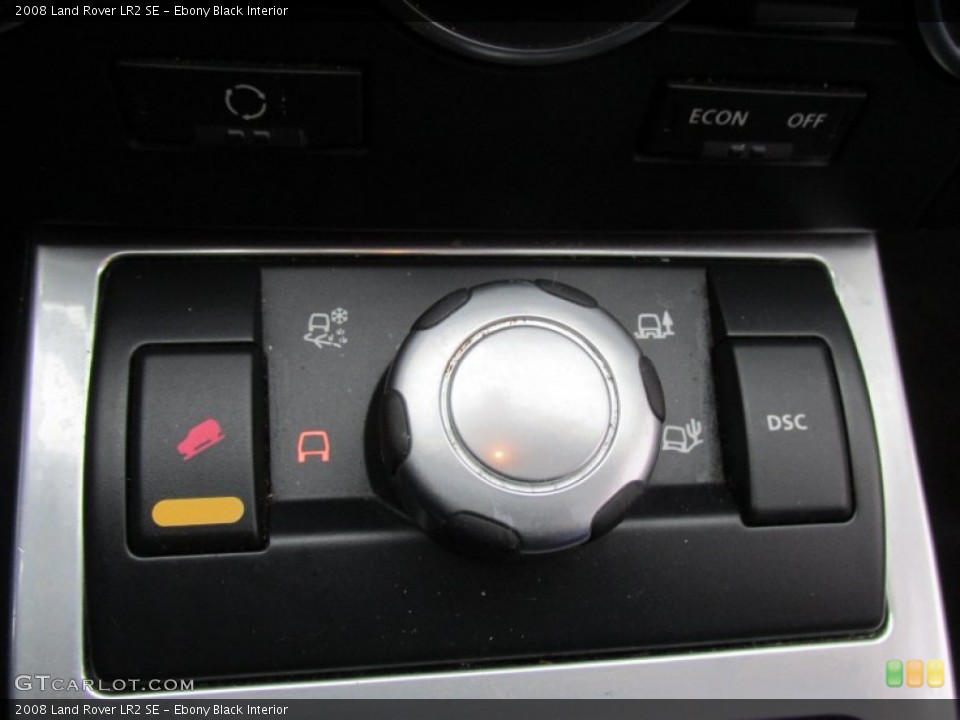 Ebony Black Interior Controls for the 2008 Land Rover LR2 SE #100848965