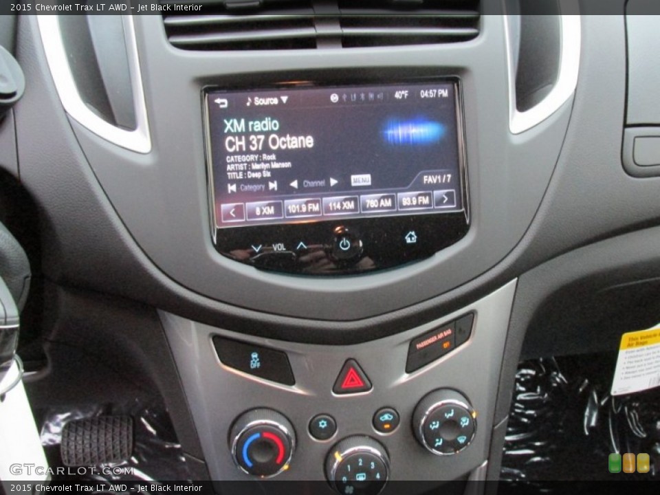 Jet Black Interior Controls for the 2015 Chevrolet Trax LT AWD #100849448