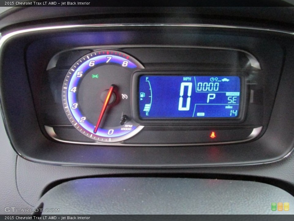 Jet Black Interior Gauges for the 2015 Chevrolet Trax LT AWD #100849526