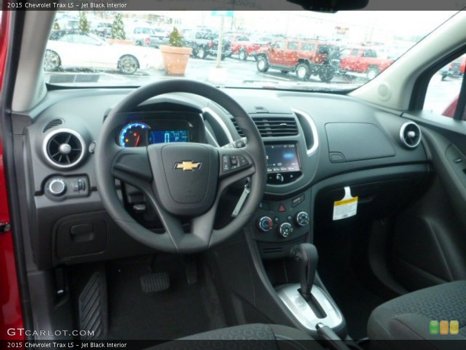 Jet Black Interior Dashboard for the 2015 Chevrolet Trax LS #100849856