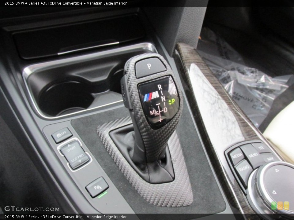 Venetian Beige Interior Transmission for the 2015 BMW 4 Series 435i xDrive Convertible #100851788