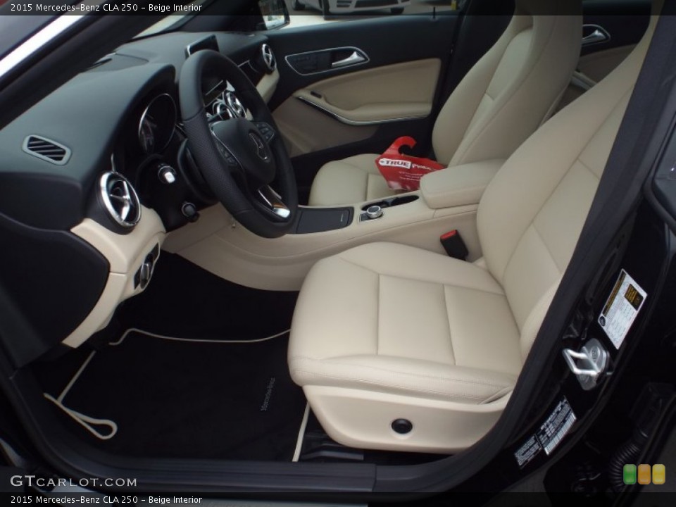 Beige Interior Front Seat for the 2015 Mercedes-Benz CLA 250 #100856090
