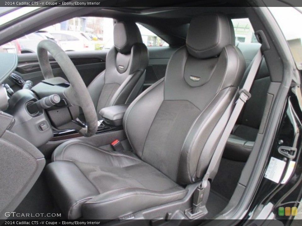 Ebony/Ebony Interior Front Seat for the 2014 Cadillac CTS -V Coupe #100859138
