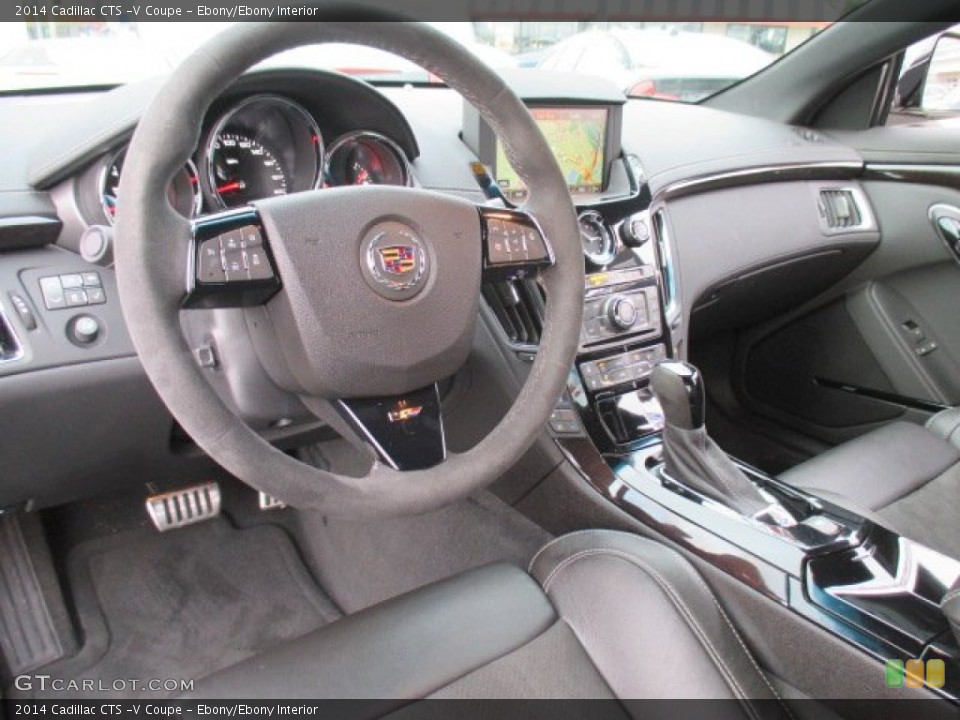 Ebony/Ebony Interior Prime Interior for the 2014 Cadillac CTS -V Coupe #100859159