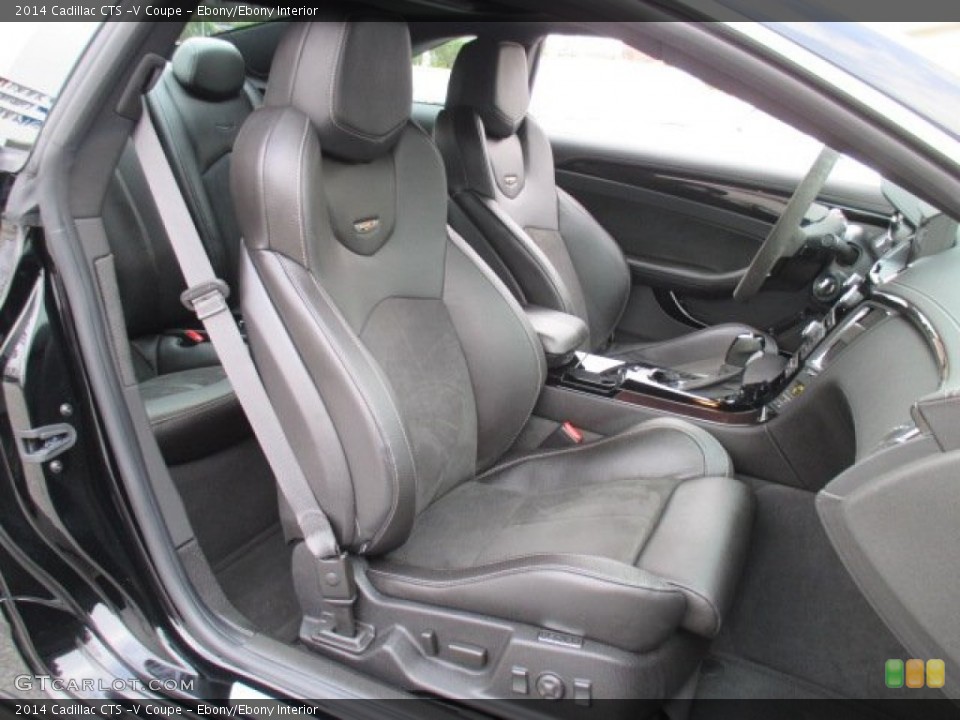 Ebony/Ebony Interior Front Seat for the 2014 Cadillac CTS -V Coupe #100859324
