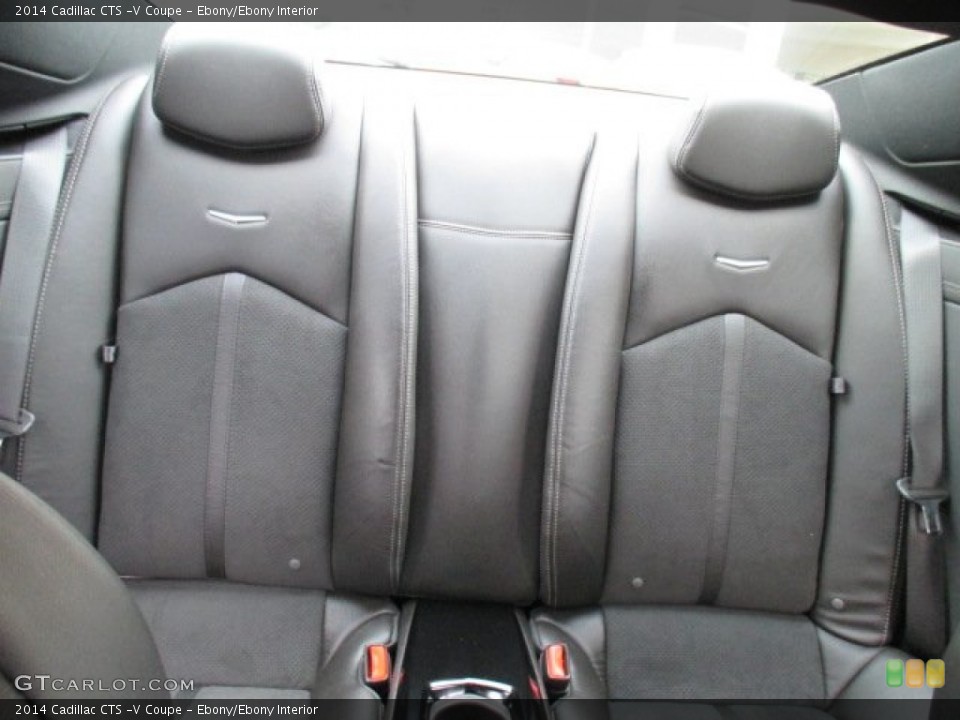Ebony/Ebony Interior Rear Seat for the 2014 Cadillac CTS -V Coupe #100859345