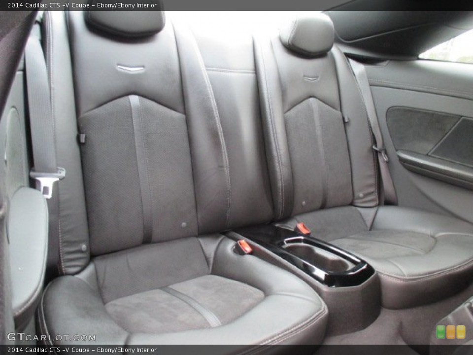 Ebony/Ebony Interior Rear Seat for the 2014 Cadillac CTS -V Coupe #100859384