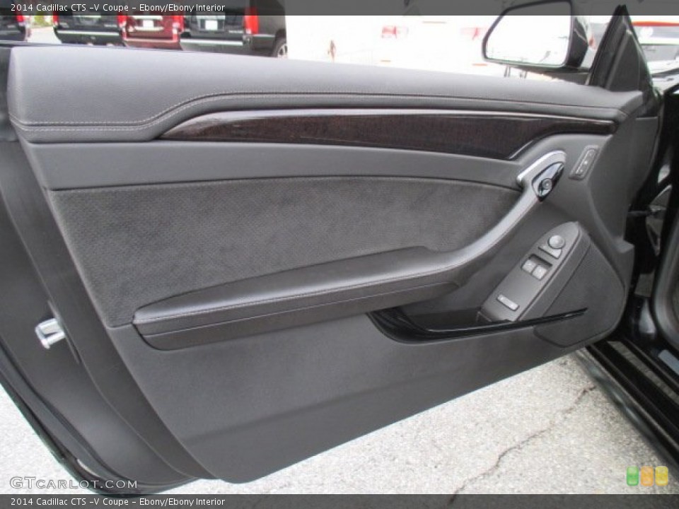 Ebony/Ebony Interior Door Panel for the 2014 Cadillac CTS -V Coupe #100859456
