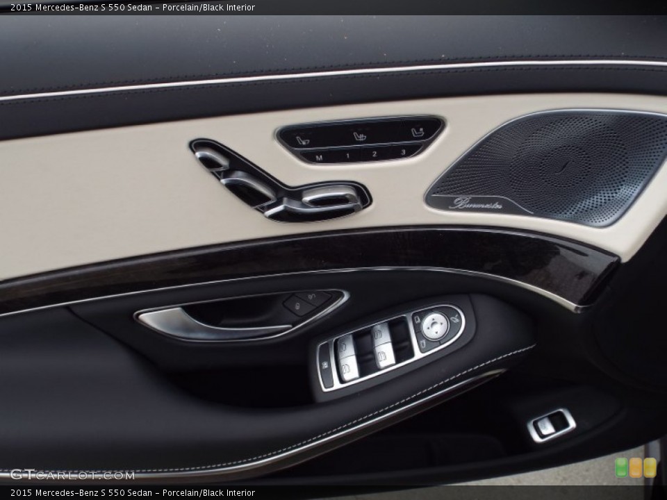 Porcelain/Black Interior Door Panel for the 2015 Mercedes-Benz S 550 Sedan #100860795