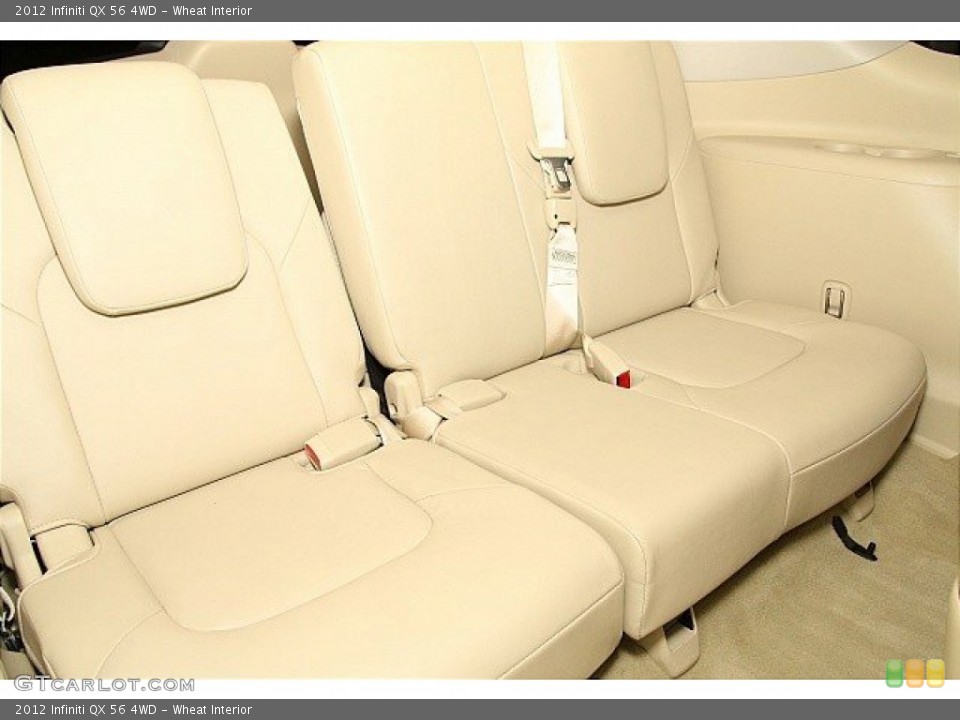 Wheat Interior Rear Seat for the 2012 Infiniti QX 56 4WD #100870814