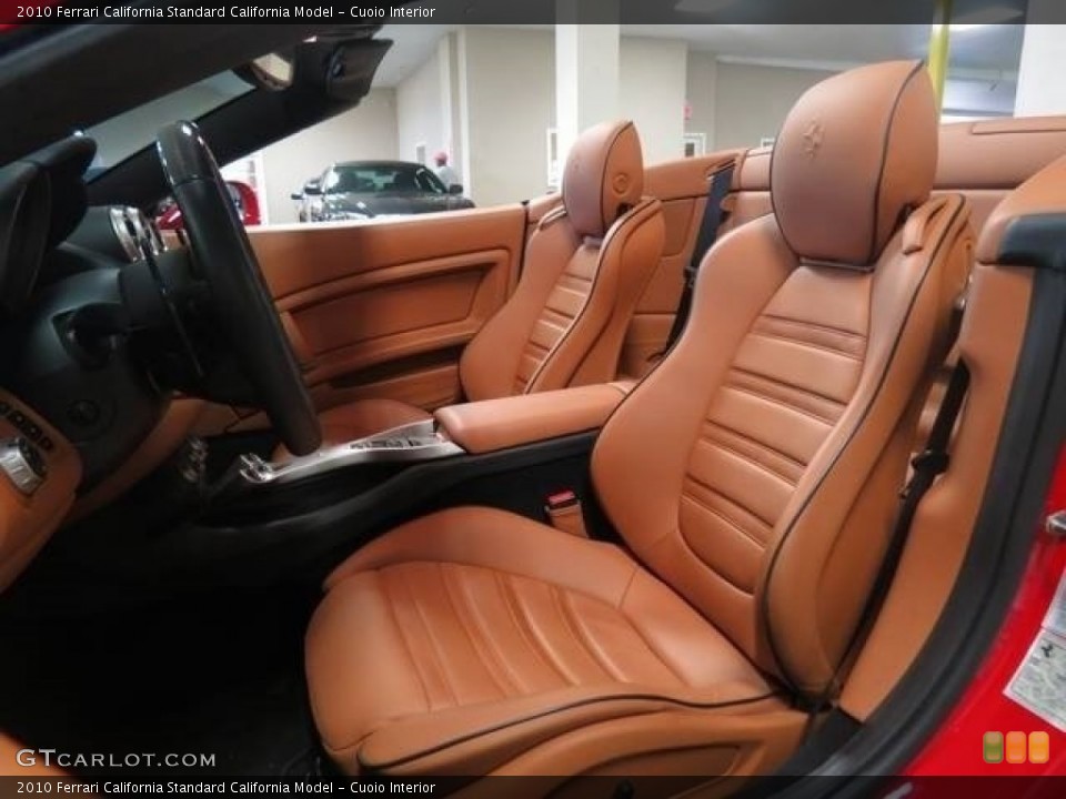 Cuoio Interior Front Seat for the 2010 Ferrari California  #100873097