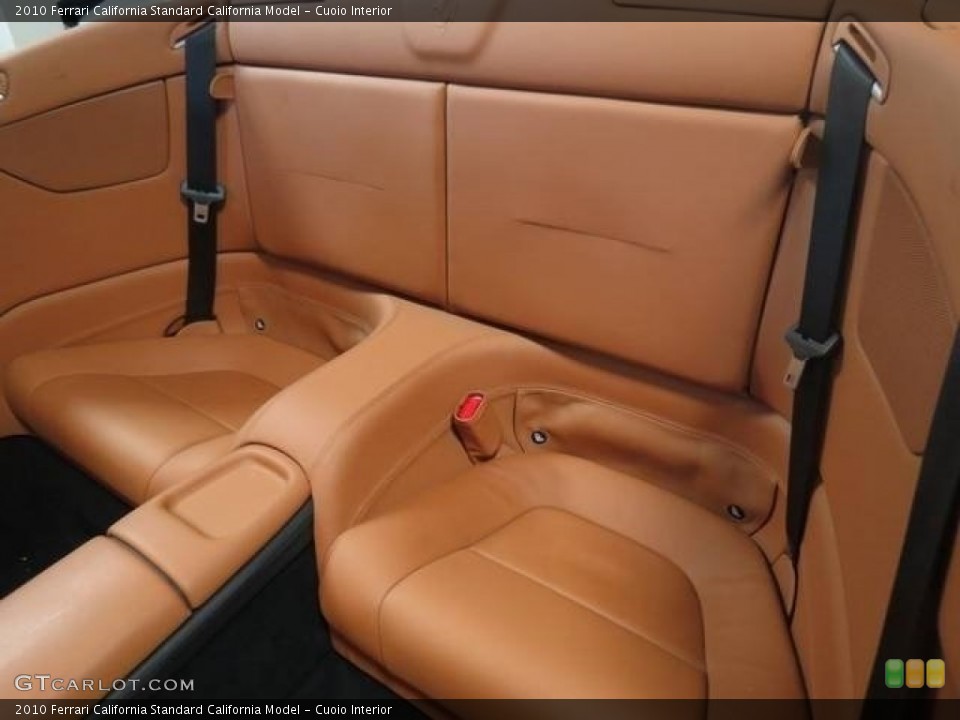 Cuoio Interior Rear Seat for the 2010 Ferrari California  #100873391