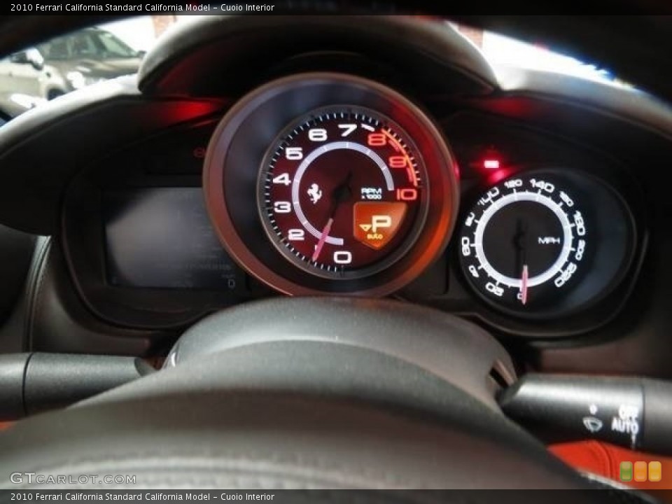 Cuoio Interior Gauges for the 2010 Ferrari California  #100873451