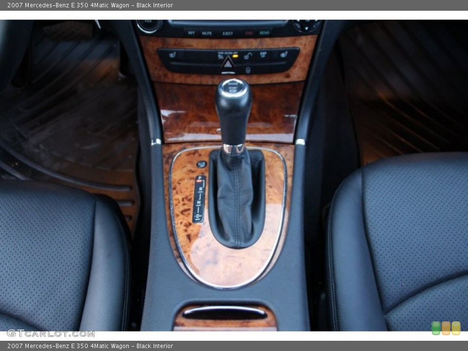 Black Interior Transmission for the 2007 Mercedes-Benz E 350 4Matic Wagon #100875293