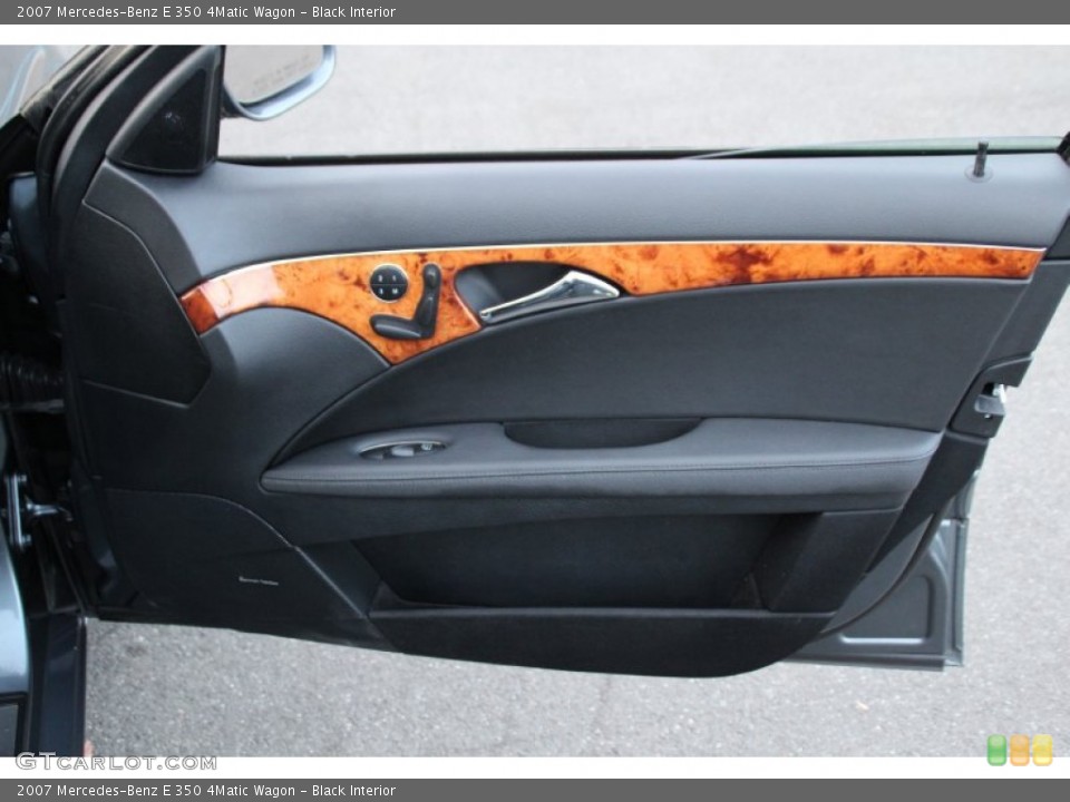 Black Interior Door Panel for the 2007 Mercedes-Benz E 350 4Matic Wagon #100875407