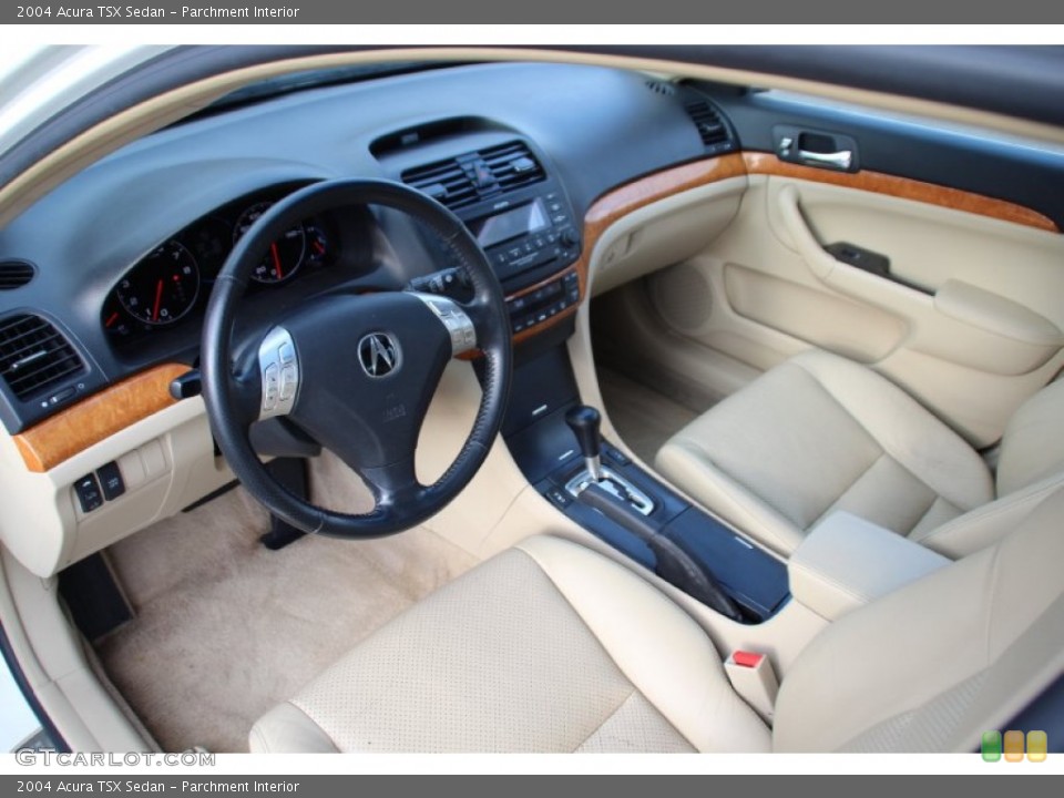 Parchment Interior Photo for the 2004 Acura TSX Sedan #100876397