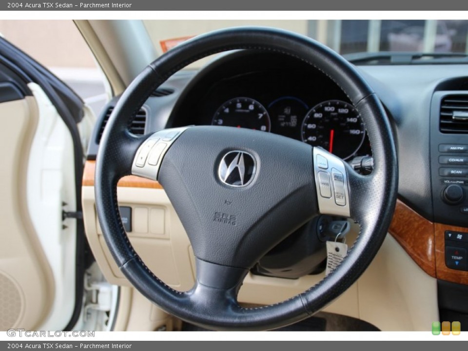 Parchment Interior Steering Wheel for the 2004 Acura TSX Sedan #100876472