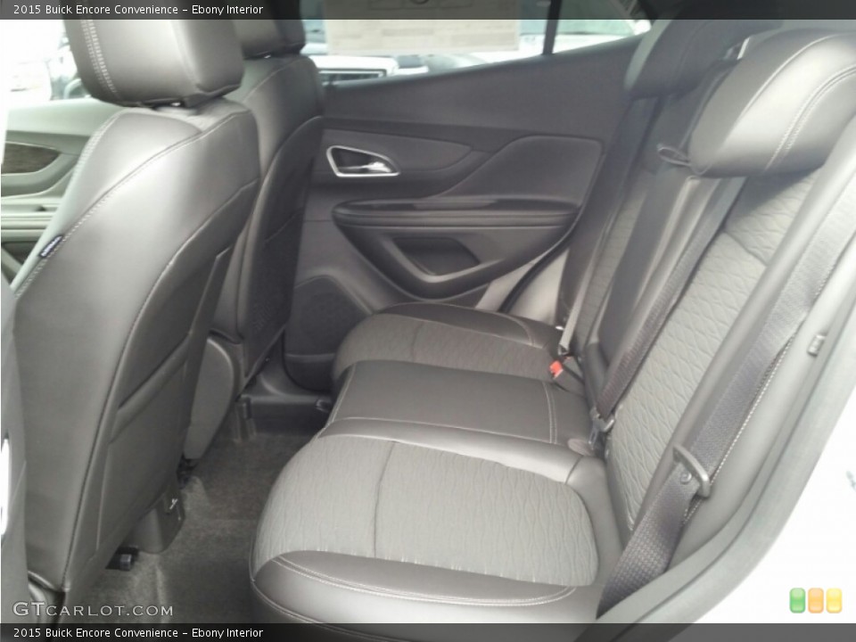 Ebony Interior Rear Seat for the 2015 Buick Encore Convenience #100879208