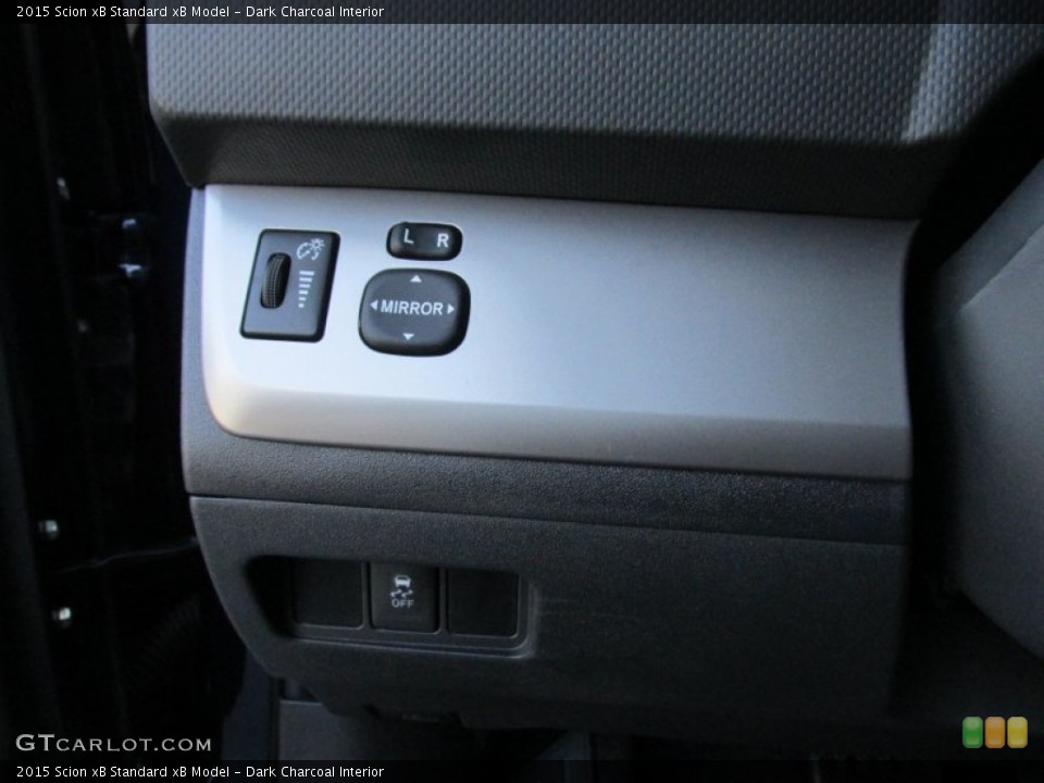 Dark Charcoal Interior Controls for the 2015 Scion xB  #100882916