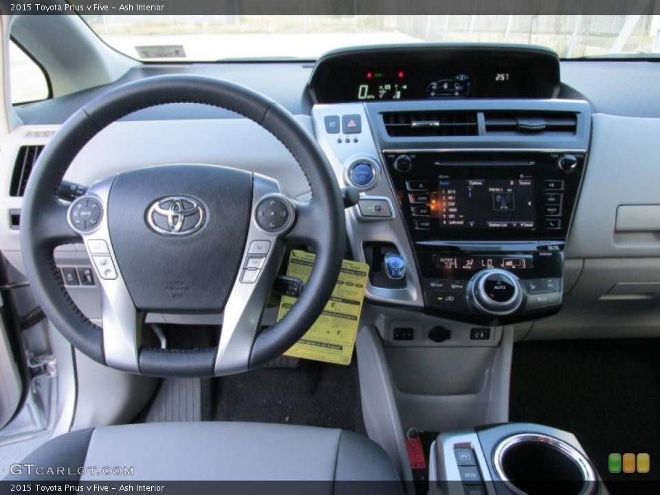 Ash Interior Dashboard for the 2015 Toyota Prius v Five #100883102