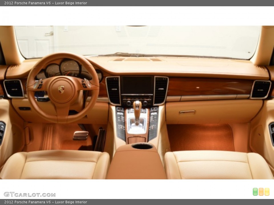 Luxor Beige Interior Dashboard for the 2012 Porsche Panamera V6 #100891330