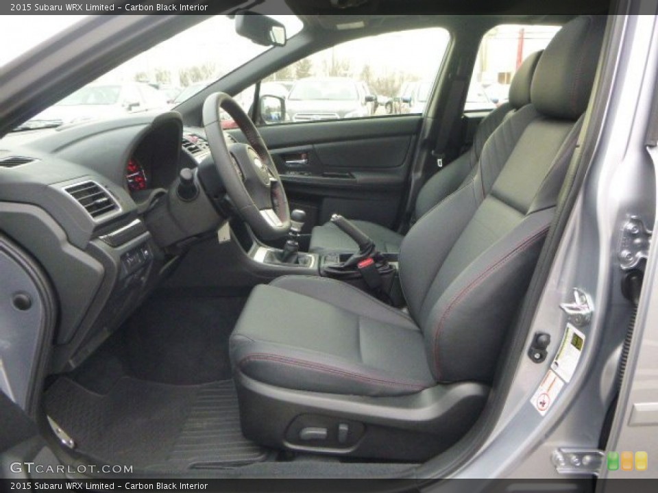 Carbon Black Interior Photo for the 2015 Subaru WRX Limited #100899370