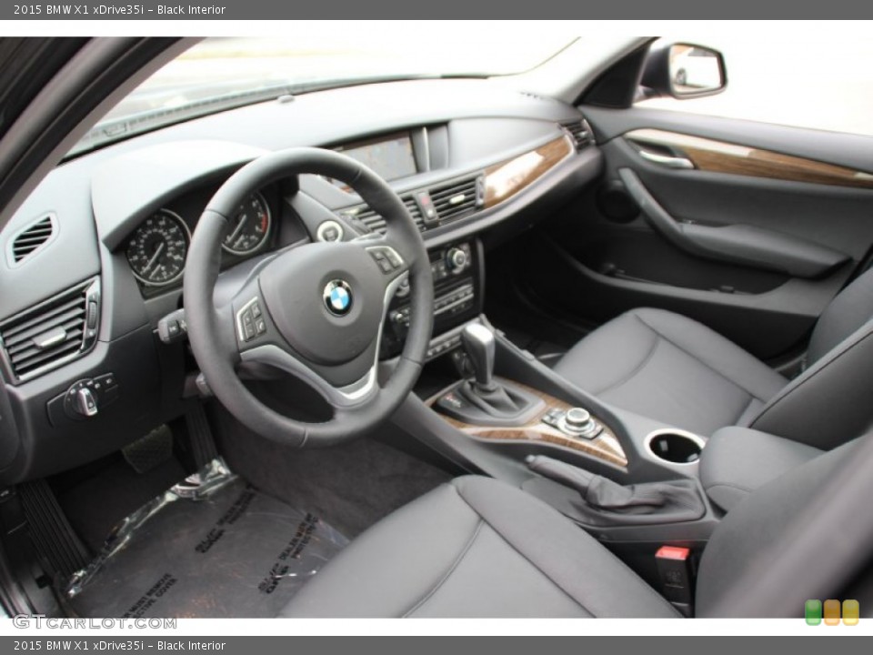 Black Interior Photo for the 2015 BMW X1 xDrive35i #100911179