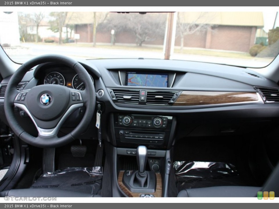 Black Interior Dashboard for the 2015 BMW X1 xDrive35i #100911285