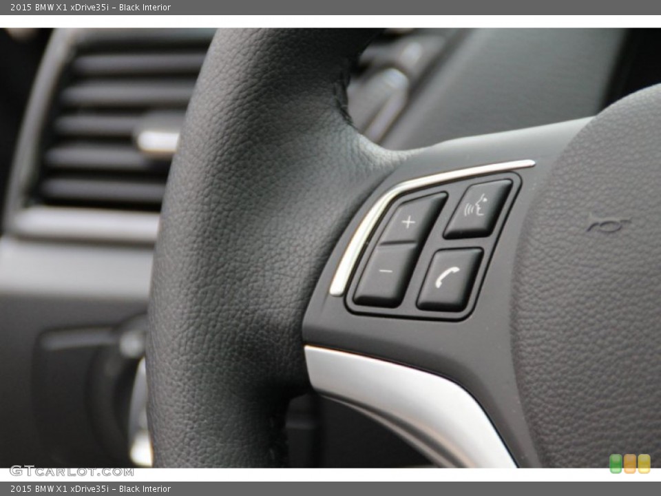 Black Interior Controls for the 2015 BMW X1 xDrive35i #100911365
